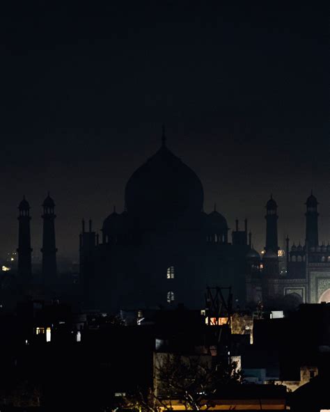 Black Taj Mahal Wallpaper