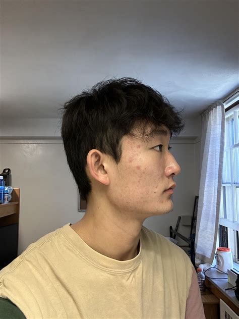 Round Face Hairstyles Men Asian