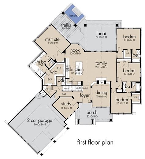 Plan 120-184 | Craftsman house plans, Floor plans, Craftsman style ...