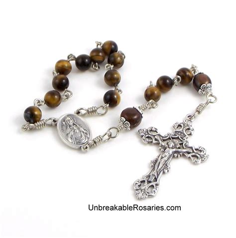 Sacred Heart of Jesus Unbreakable Rosary Chaplet | Ubuy India