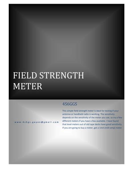 Using a Field Strength Meter 的图像结果