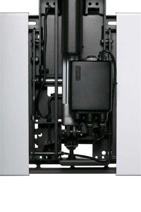 MM815 Motorized Drop Down & Swivel Above Fireplace TV Mount