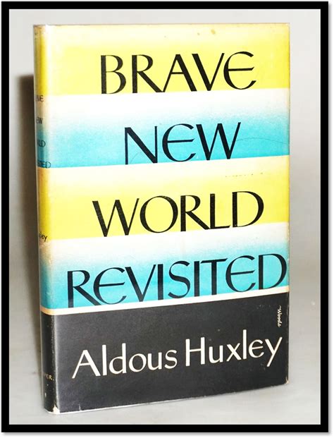 Brave New World Revisited Totalitarianism | Aldous Huxley | First ...