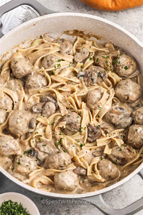 Meatball Stroganoff