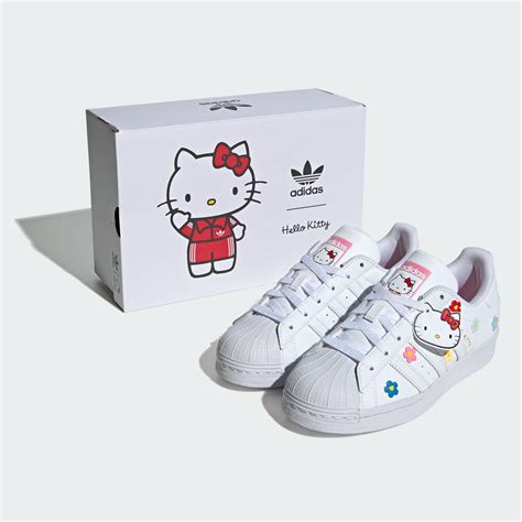 Kids Shoes - adidas Originals x Hello Kitty Superstar Shoes Kids ...