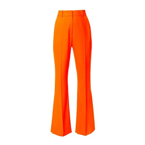 Camilla Neon Orange Flared Pants | Orange pants, Clothes, Flare pants