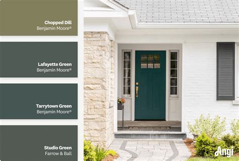 7 Best Front Door Colors for a White House | Angi
