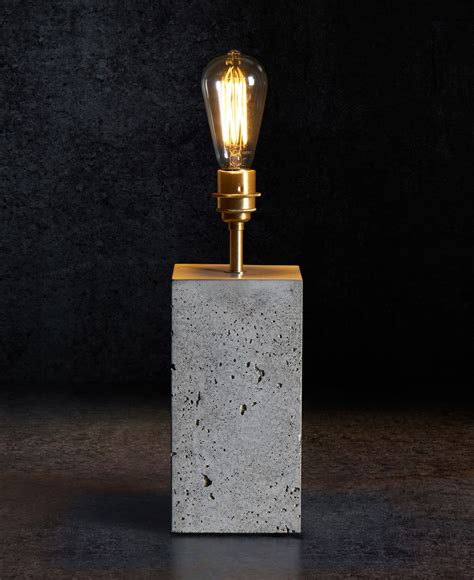 Image result for Concrete Table Lamp