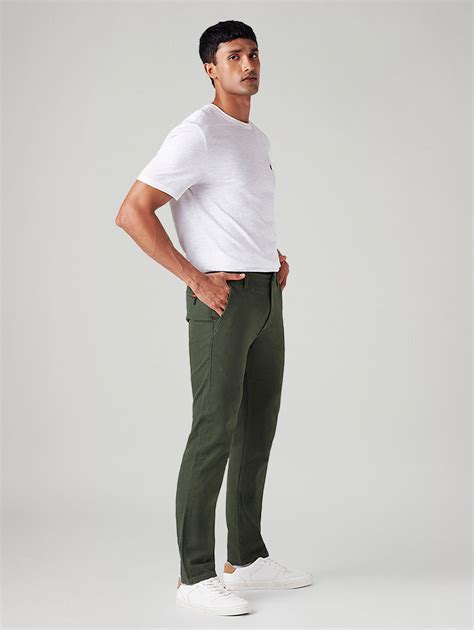 Men's 511 Olive Slim Fit Mid Rise Chinos – Levis India Store