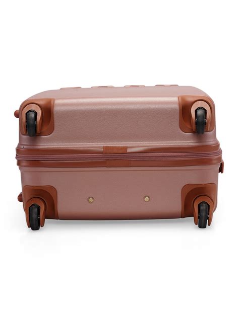 DKNY IDENTIFICATION Prim Rose Color ABS Material Hard Trolley – BEAUTY ...