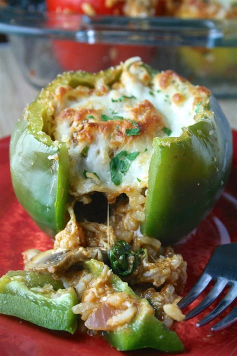 Mushroom Stuffed Peppers No Rice at Rachel Fairweather blog
