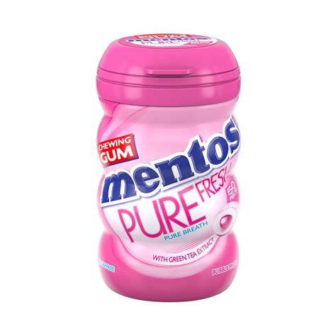 Mentos Pure Fresh Sugar Free Bubble Fresh Flavour Chewing Gum 50 pcs ...