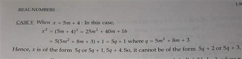 Q11. Prove that the square of any positive integer is of the form 5q,5q ...
