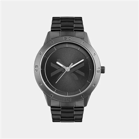 UCB Iconic Men Black Stainless Steel Watch UWUCG1604 – Just In Time