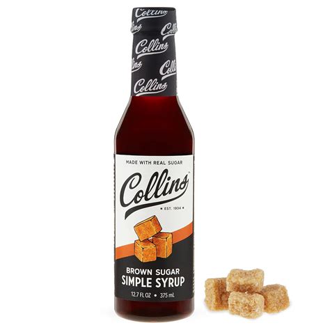 Amazon.com : Collins Brown Sugar Simple Syrup - Real Brown Sugar Syrup ...