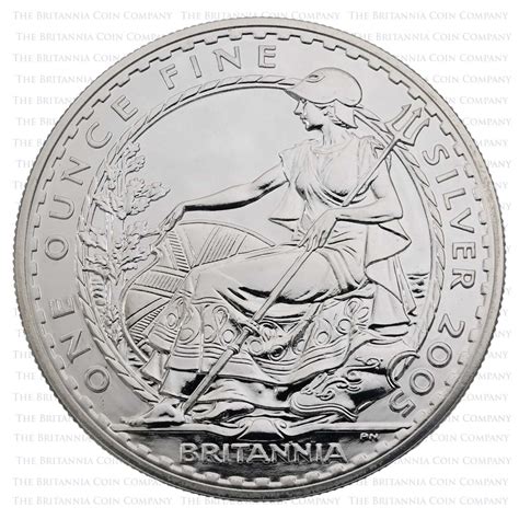 2005 1oz Silver Britannia : Free UK Shipping | The Britannia Coin Company