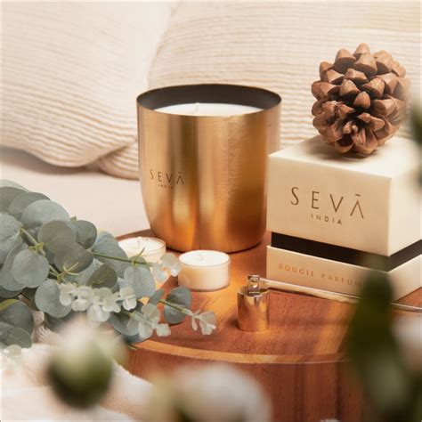 Scented Metal Candles | Bloom Fragrance | Seva Home