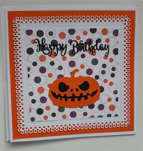 Halloween birthday card | Birthday cards, Halloween birthday, I card