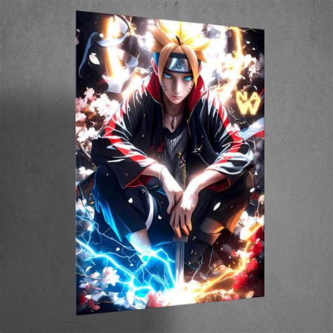 High-Quality Metal Posters - Anime Kakashi Hatake KH14 | Vibrant Colors ...