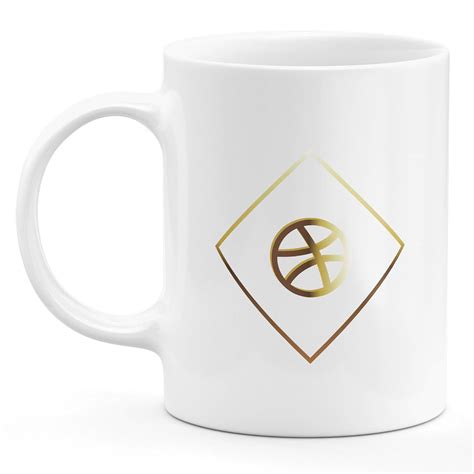 Buy Docile Trader Microwave Safe Ceramic Coffee Mug for Gift (Dribbble ...