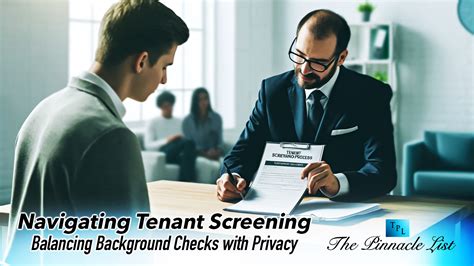 Navigating Tenant Screening: Balancing Background Checks with Privacy ...