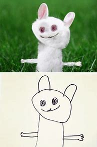 Image result for Realistic Bunny Art