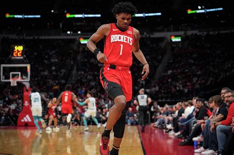 Amen Thompson out 'weeks' for Rockets, per coach Ime Udoka