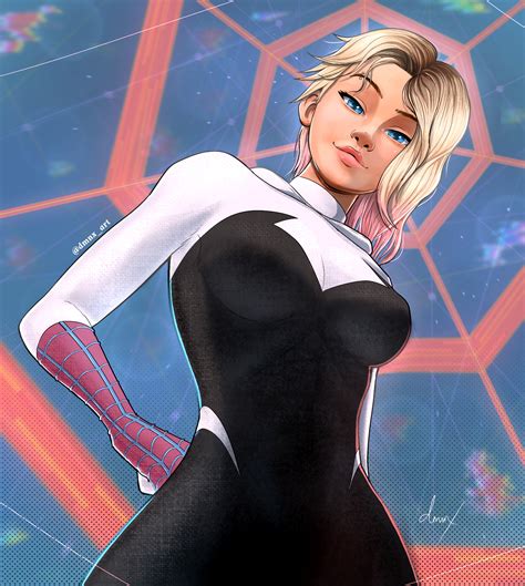 ArtStation - Gwen Stacy Fanart