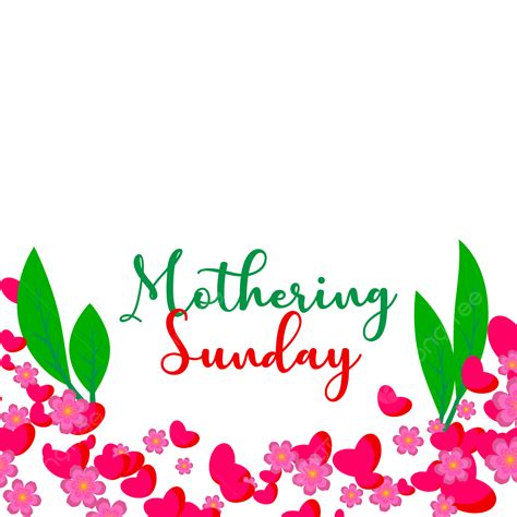 Happy Sunday Clipart Vector, Happy Mothering Sunday Vector Design ...