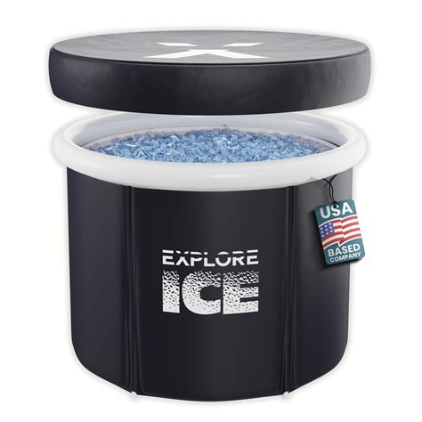 Buy Large Portable Ice Baths *Dec 2023 Upgrade* For Recovery/Cold Water ...