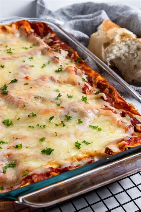 Lasagna Recipe Using No Boil Noodles at Jake Town blog