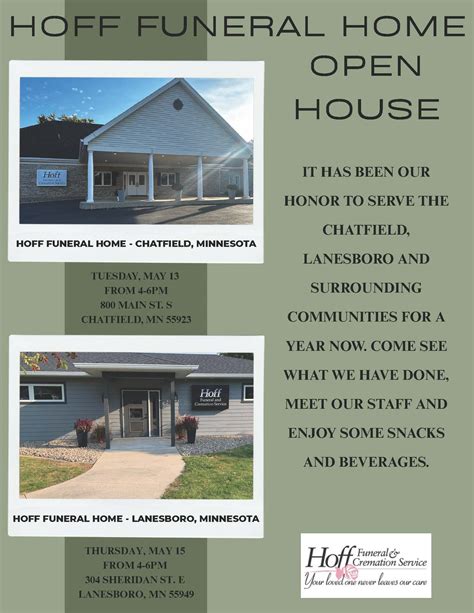 Hoff Funeral Homes | Winona MN