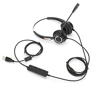 Multi-Wits 510D USB Computer Headset, Telephone Operator Headset with ...