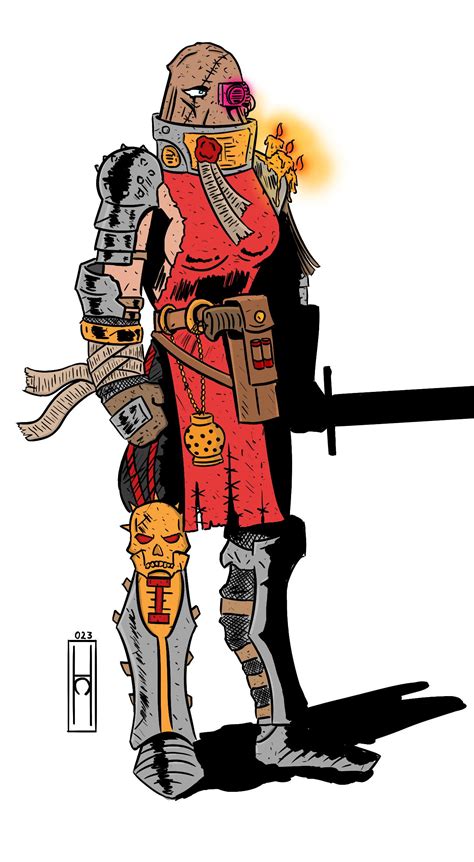 A zealot operative concept I did today, inspired by 200h of gameplay as ...