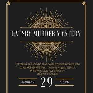 Gatsby Murder Mystery , Rocker Enlisted Club, Okinawa, 29 January 2025 ...