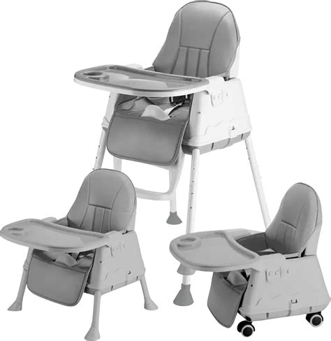 Buy Baybee 4 in 1 Baby High Chair for Kids with Adjustable Height ...