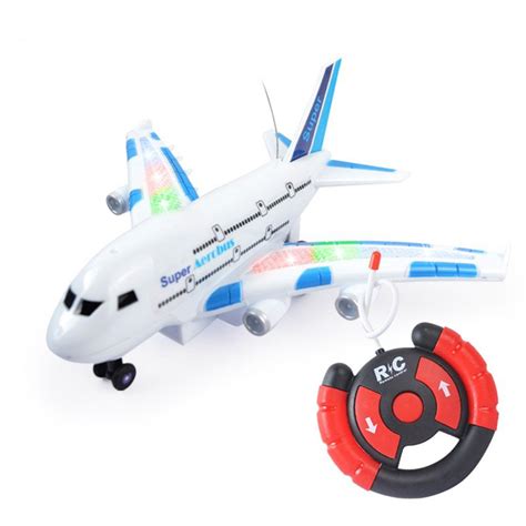 Hobbylane Rc Airplane Kids Toys Remote Control Smart Electric Airbus ...