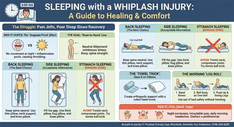 How to Sleep With Whiplash: Best Positions & Pillow Trick