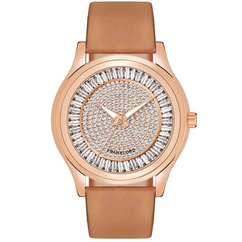 Buy Franklord Marriage Innovations Diamond Studded Series Analog Watch ...