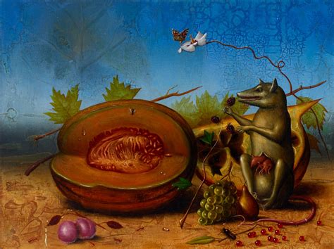 Still Life With Muskmelons by Alexis Rockman | Art.Salon