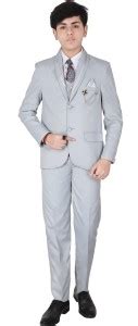 Qitty Solid Single Breasted Festive & Wedding Boys Blazer - Buy Qitty ...