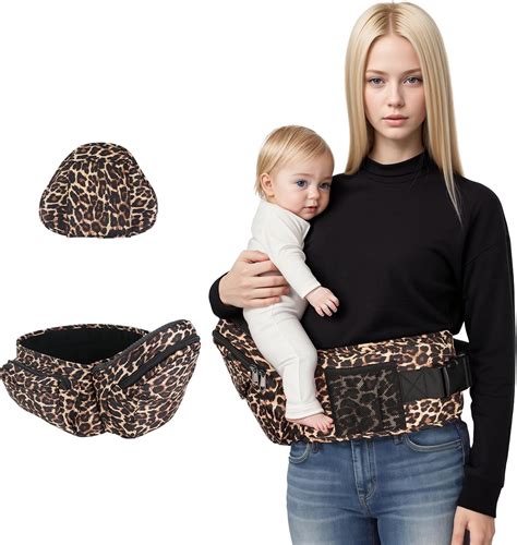 WCHOSOZH Baby Hip Carrier with Lumbar Pad, Ergonomic Baby Hip Seat ...