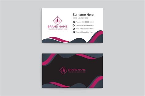 Clean Business Card Design 的图像结果