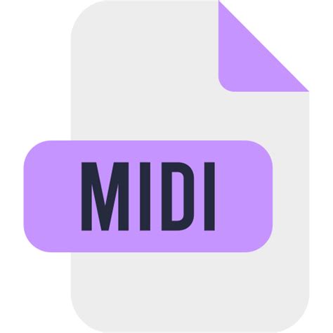 Midi - Free interface icons
