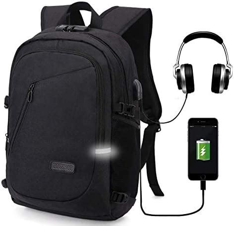 Travel Backpack,Anti Theft Water Resistant College School Bookbag for ...