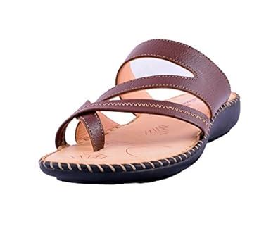 Trenders Womens Leather Floater Sandal : Amazon.in: Shoes & Handbags