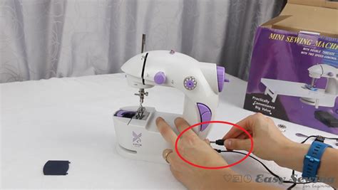 Image result for How to Thread Mini Sewing Machine