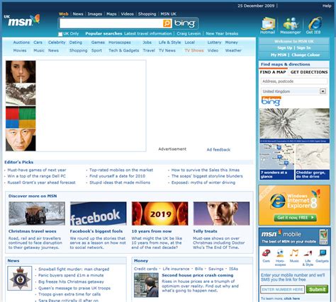 Msn editorial image. Image of browser, portal, homepage - 18019735