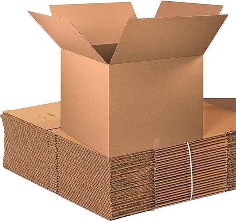 Varda Packaging 3 Ply | Brown 10X7X6 Inches | Corrugated Boxes Pack of ...