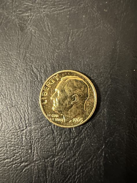 1965 dime possibly gold plated? : r/coins